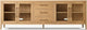 French Contemporary Glass 4-door Sideboard With Drawers