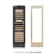 ZLINE 24" Triple Zone 100 Bottle Panel Ready Column Wine Cooler RBCWV-24