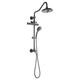 Forno Acqua AcquaFALL Shower, Overhead Rainfall Shower, Handheld Shower Head SCW2BK-C2