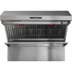 Forno Savona - 48" Wall Mount Range Hood & Back Splash — FRHWM5029-48