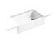 KOHLER Whitehaven 35-3/4" undermount single-bowl farmhouse kitchen sink K-6489