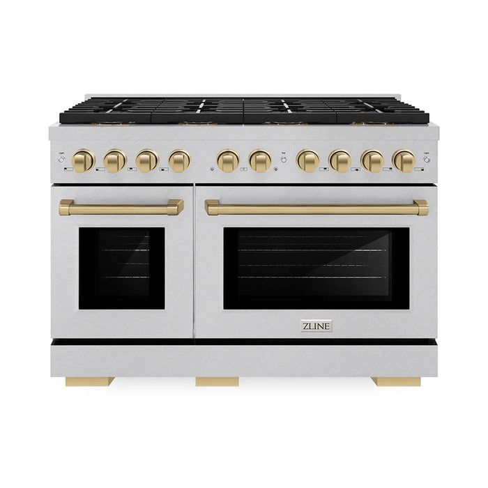 ZLINE 48" Paramount Dual Fuel Range DuoPro™ Cooktop, Dual Ovens PSDRSZ-48-CB
