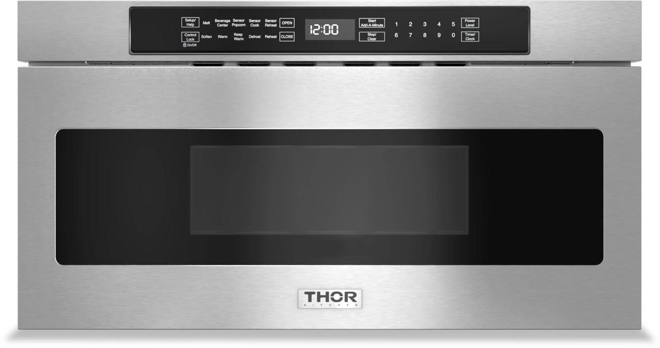 Thor 30" Built-In Microwave Drawer, Stainless Steel, TMD3001