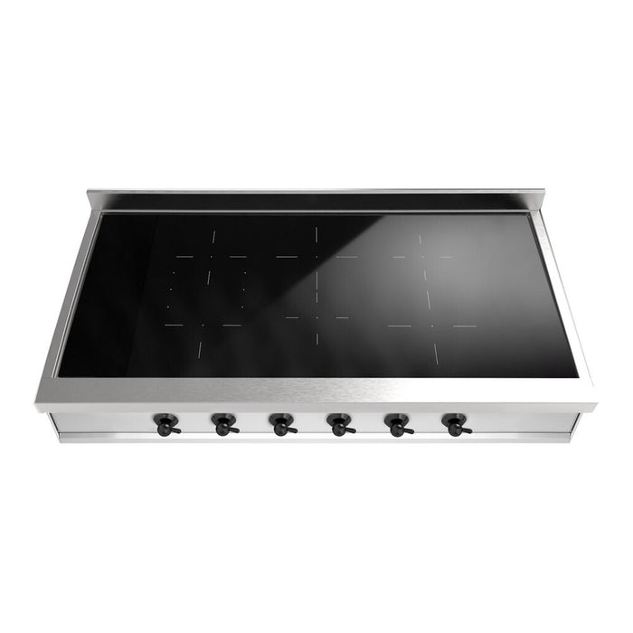 ILVE Nostalgie II 48" Built-In Induction Rangetop UHCPI486NSSB