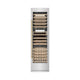 ZLINE 24"Triple Zone 100 Bottle Column Wine Cooler, DuraSnow®  Stainless Steel Polished Gold RCWVZ-SN-24-G