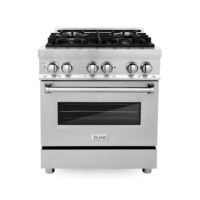 ZLINE 30" Bundle Range RA-SN-30 & Range Hood KB-30, 2KP-RASNRH30