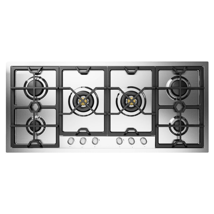 ILVE Panoramagic 48" Built-In Gas Cooktop UHCPMT125SS