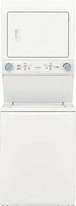 Frigidaire 27" Laundry Center, Washer, Gas Dryer, White, FLCG7522AW