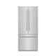 ZLINE 36" French Door Built-In Bottom Freezer Refrigerator, Water Dispenser, Ice Maker, Stainless Steel SRBIV-304-36