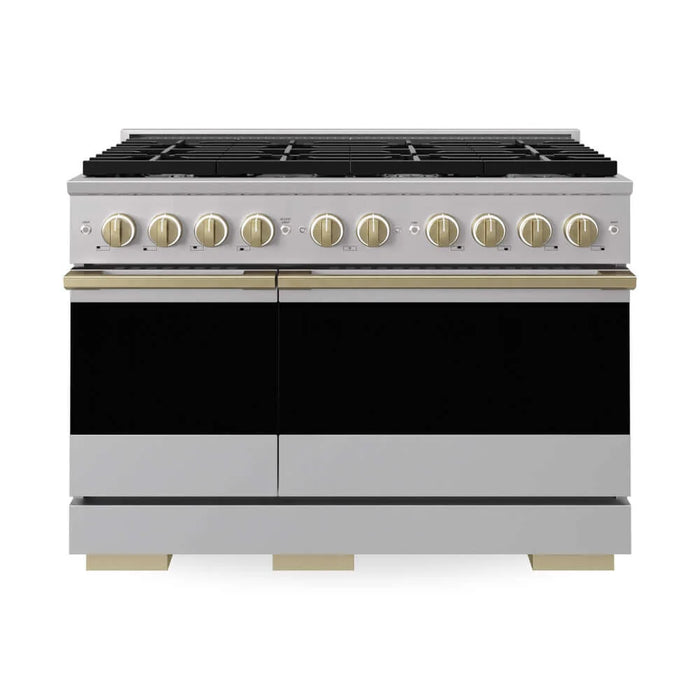 ZLINE Marino Double Oven Dual Fuel Range MDRZ-48-CB