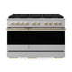 ZLINE Marino Double Oven Dual Fuel Range MDRZ-48-CB