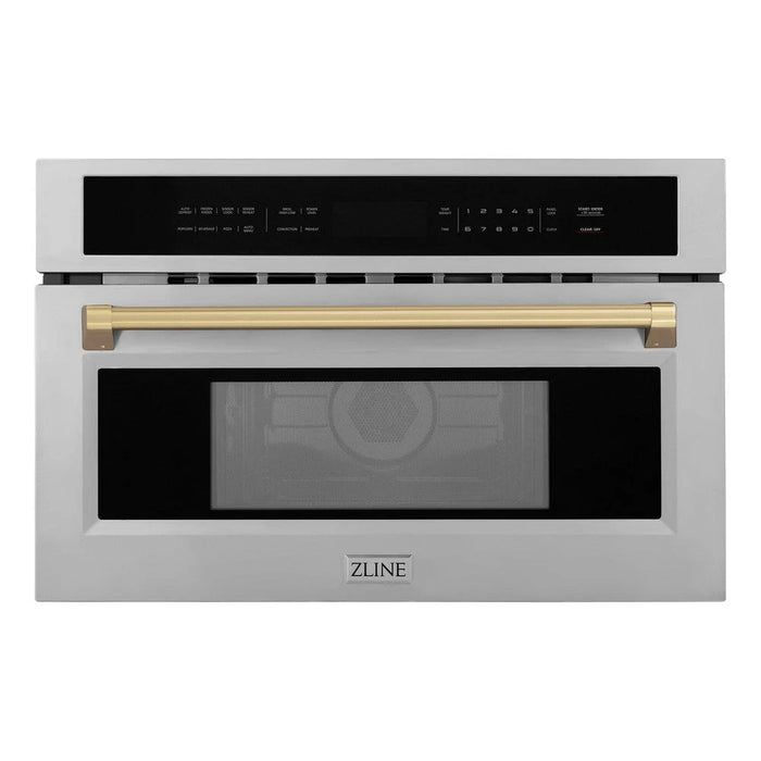 ZLINE 30” Convection Microwave, Stainless Steel, Bronze MWOZ-30-CB