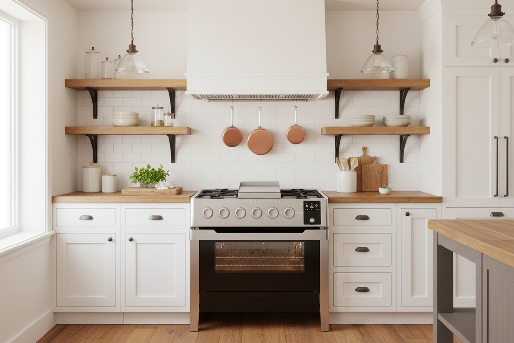 ILVE Panoramagic 36" Dual Fuel Range, Stainless Steel UPM09FDS3SS