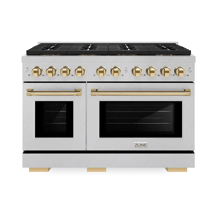 ZLINE 48" Paramount Dual Fuel Range DuoPro™ Cooktop, Dual Ovens PSDRSZ-48-G