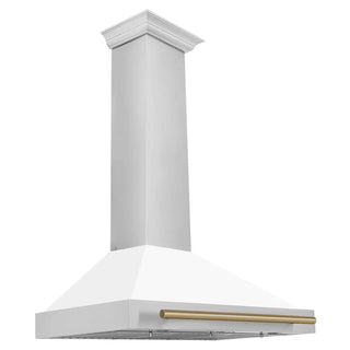 ZLINE 36" Autograph Stainless Wall Range Hood KB4STZ-WM36-CB