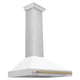 ZLINE 36" Autograph Stainless Wall Range Hood KB4STZ-WM36-CB