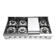 ILVE Professional Plus II 48" Built-In Gas Rangetop UHCP48FSS