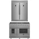 Forno Package - 48" Gas Burner, Elec. Oven Range and 60" Fridge — FBDL-005-02CAUS