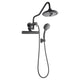 Forno Acqua AcquaFALL Mini Shower Head, Overhead Rainfall Shower SMW2BK-C2