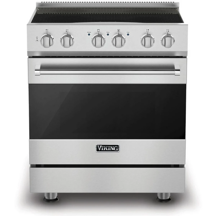 Viking® 3 Series 30" Pro Style Induction Range RVIR3304BSS