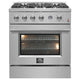 Forno Marco 30" Gas on Gas Range — FFSGS6277-30