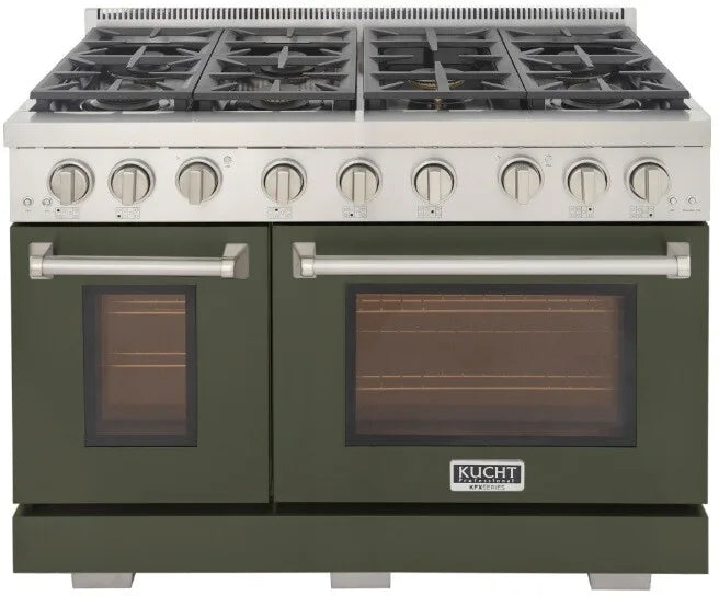 Kucht 48" Freestanding Professional Gas Range Liquid Propane KFX4800X/LP-G