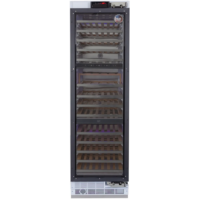 Kucht 24" Built-In Panel Ready Three-Zone Wine Cooler K240W