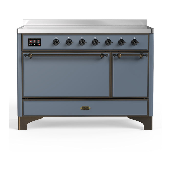 ILVE 48"Majestic III Induction Range, UMIB48QNR3 — UMIB48QNR3AWB