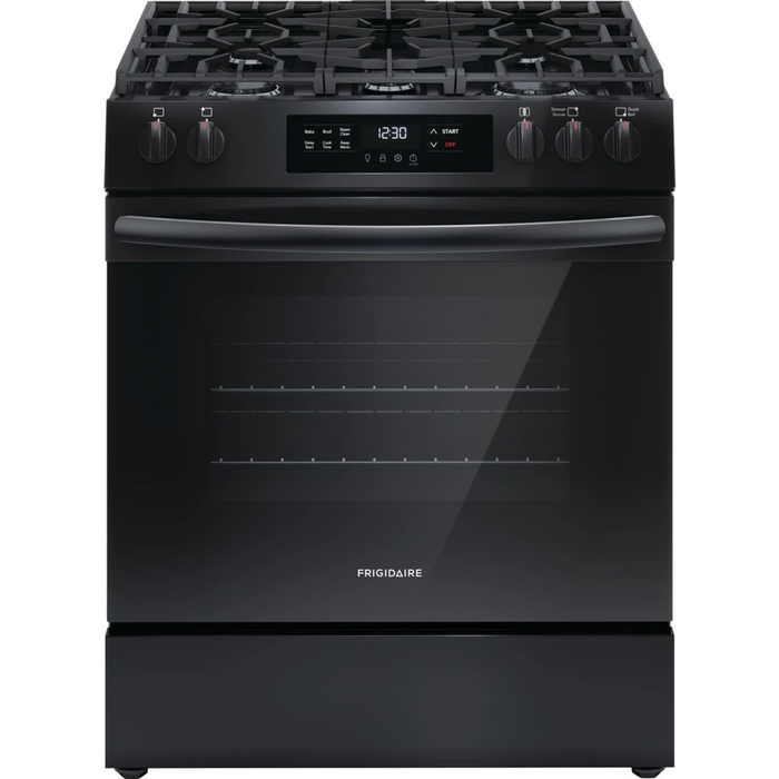 Frigidaire 30" Freestanding/Slide-In Gas Range FCFG3062AB