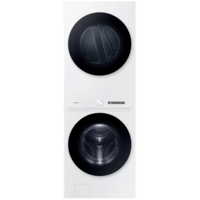 Samsung Bespoke 27" Smart Laundry Hub Washer/ Electric Dryer  WH46DBH100EW