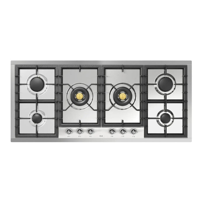 ILVE Nostalgie II 48" Built-In Gas Cooktop UHCPT125NSSC