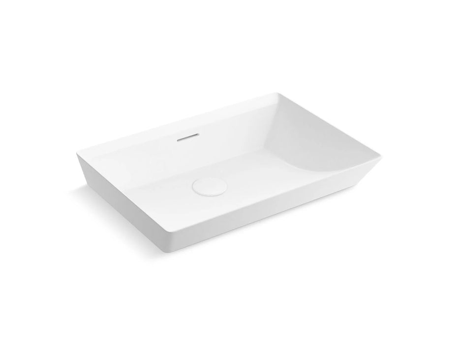 KOHLER Brazn 23" rectangular vessel bathroom sink K-21060