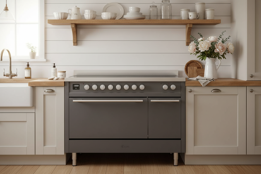 ILVE 48"Professional Plus Induction Range, UPI486QMP — UPI486QMPMG