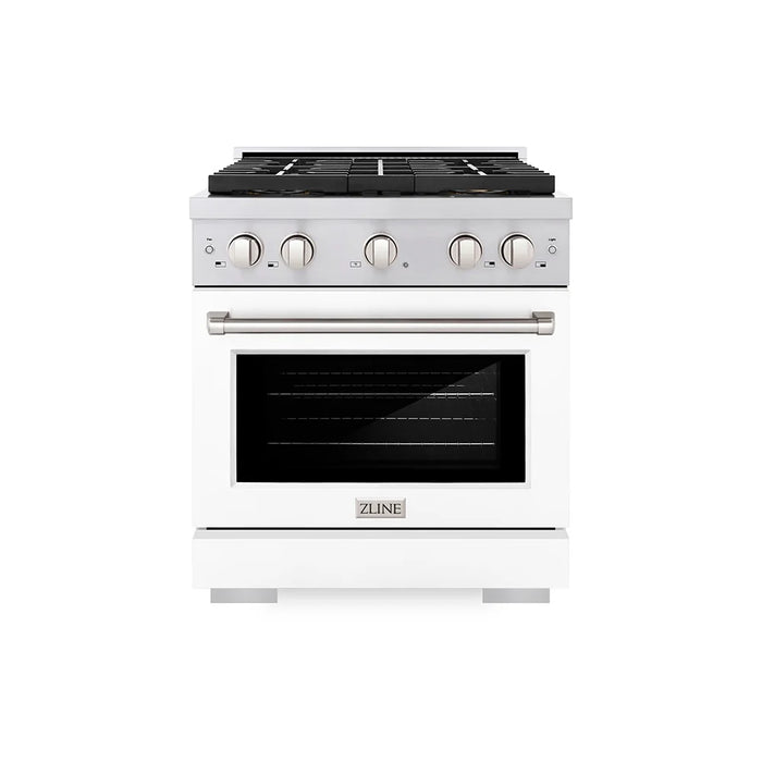 ZLINE 30" Paramount Dual Fuel Range DuoPro™ Cooktop, Electric Convection Oven PSDR-WM-30