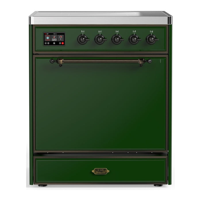 ILVE 30"Majestic III Induction Range, UMIB30QNR3 — UMIB30QNR3AWB