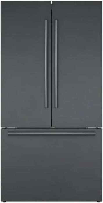 Bosch 36" Smart Refrigerator, Ice Maker, Black Stainless B36CT80SNB