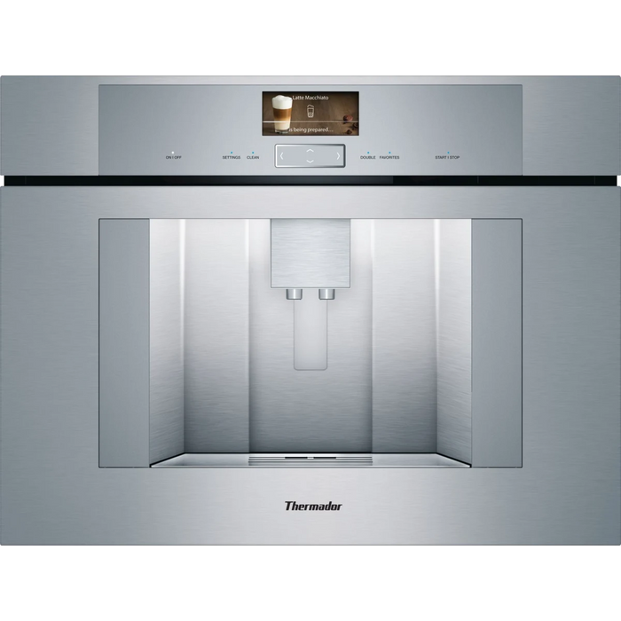 THERMADOR 24" Smart Built In Plumbed Coffee Machine, TCM24PS