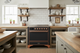 ILVE Majestic II 36" Induction Range Matte Graphite Copper Trim UMI09QNS3MGP