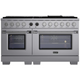 Kucht 2 Piece Kitchen Appliances Package with Dual Fuel Range KXP60-KRH600-SS