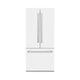 ZLINE 36" Panel Ready Built-In Bottom Freezer Refrigerator,Water Dispenser, Ice Maker, White Matte, Graphite Gray, GRBIV-WM-36