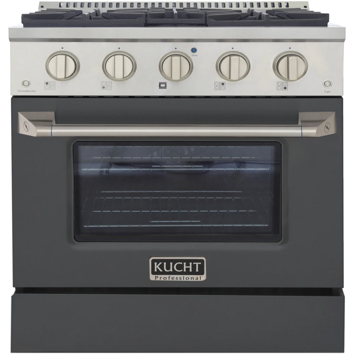 KUCHT 30" Freestanding Gas Range, KNG301-CY