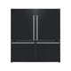 Forno Espresso Milano 62" Side-By-Side Refrigerator — FFFFD1787-60BLK