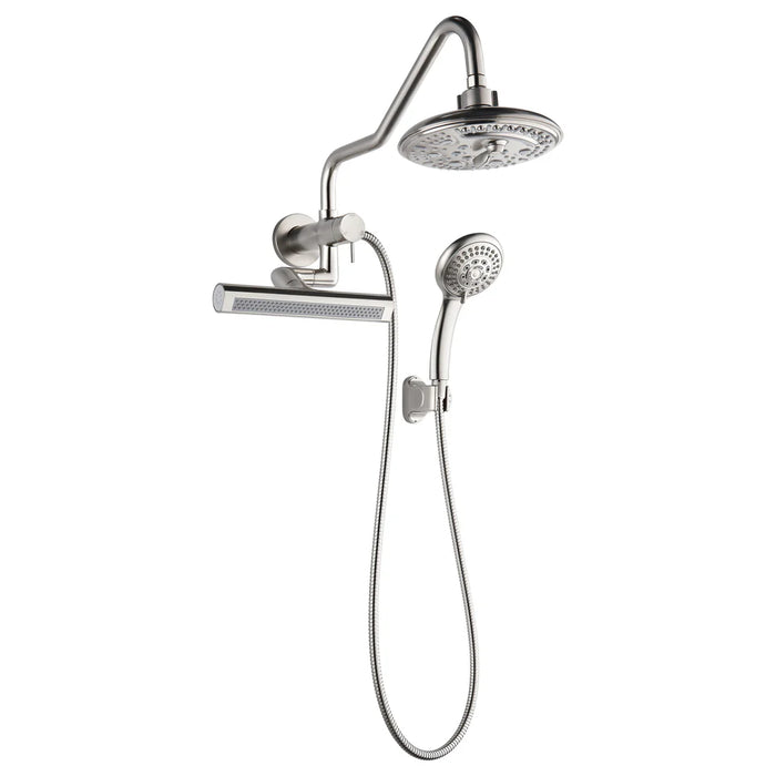 Forno Acqua AcquaFALL Mini Shower Head, Overhead Rainfall Shower SMW2BN-C8