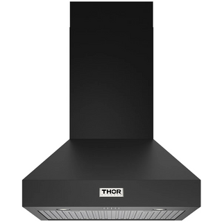 THOR Wall Mount Range Hood, 3-Speed 800 CFM Blower Range Hood TRH30PB