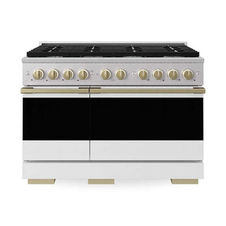 ZLINE Marino Double Oven Gas Range MGRSZ-WM-48-CB