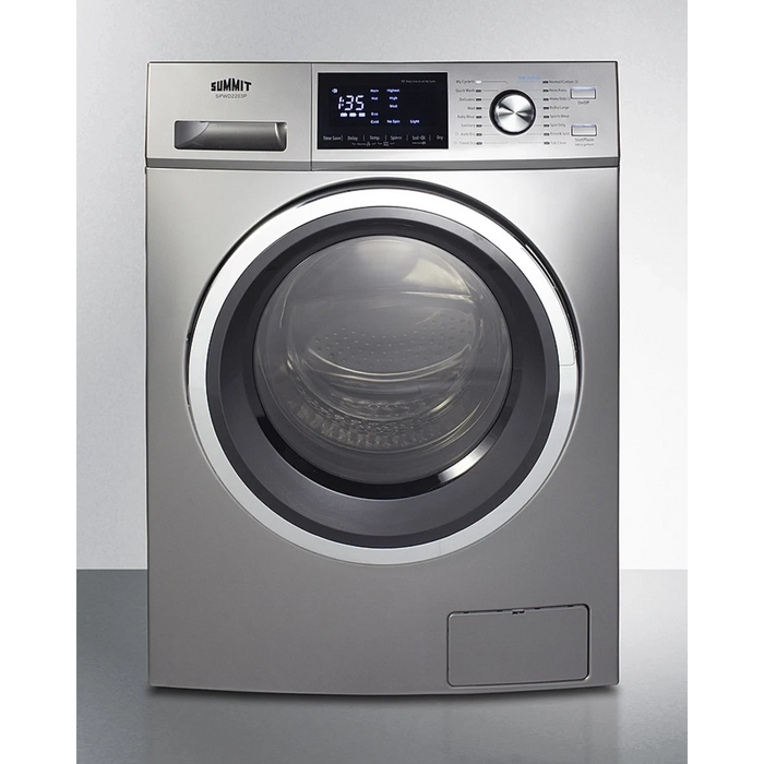 Summit 24" Wide 115V Washer/Dryer Combo SPWD2203P