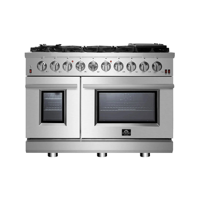 FORNO Massimo 48″ Gas on Gas Range FFSGS6239-48