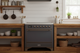 ILVE Majestic II 36" Induction Range Matte Graphite Bronze Trim UMI09QNS3MGB