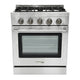 UNIQUE 30" Off-Grid Propane Gas Range, UGP-R30OTHLPSS