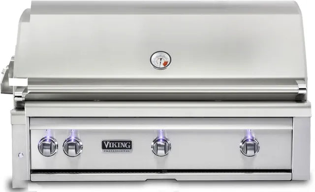 Viking® 5 Series 4-Burner Stainless Steel Built In Natural Gas Grill VQGI5421NSS